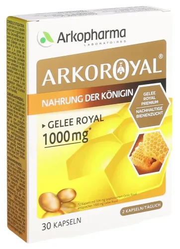 Arkopharma, ARKOROYAL Kapseln 1000mg (30 Stk)