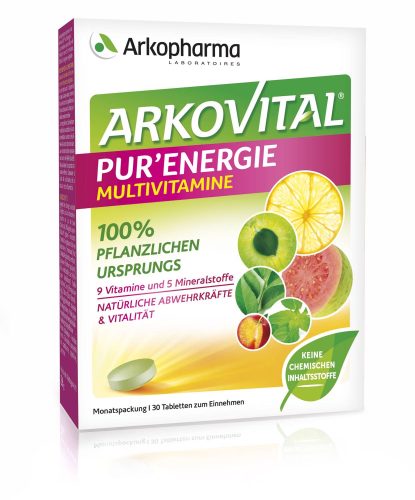 undefined, Arkovital Pur'Energie Vitamin + Mineral 30 Tabletten