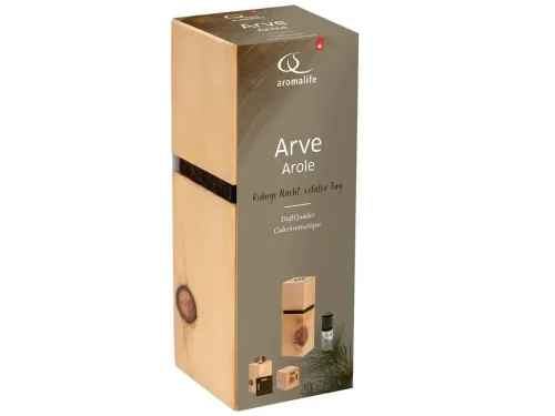 Aromalife, Aromalife ARVE ArvenQuader mit ätherischem Öl (1 Stk)