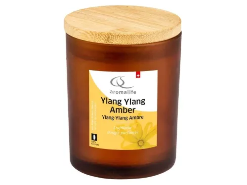 Aromalife, Aromalife YlangYlang Amber Duftkerze im Glas (1 Stk)
