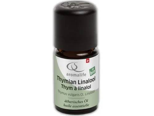 Aromalife, Aromalife Thymian Linalool Bio ätherisches Öl (5ml)