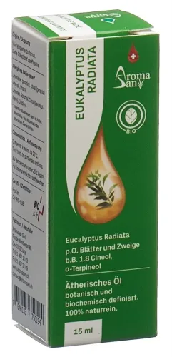 Aromasan, AromaSan Eukalyptus Radiata Bio Ätherisches Öl (15ml)