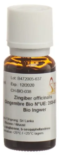 Aromasan, AromaSan Ingwer Bio Ätherisches Öl (15ml)