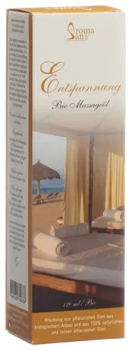 Aromasan, AromaSan Bio Massageöl Entspannung (120ml)