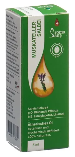 Aromasan, AromaSan Muskateller Salbei Bio Ätherisches Öl (5ml)