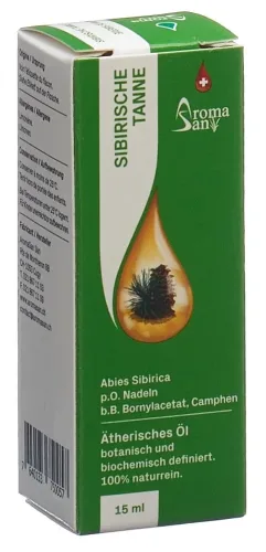 Aromasan, AromaSan Sibirische Tanne Ätherisches Öl (15ml)
