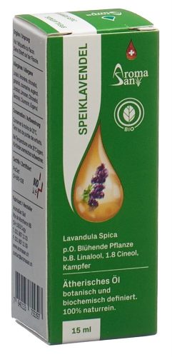 Aromasan, AromaSan Speiklavendel Bio Ätherisches Öl (15ml)