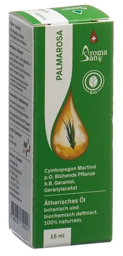 Aromasan, AromaSan Palmarosa Bio Ätherisches Öl (15ml)