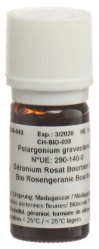 Aromasan, AromaSan Rosengeranie Bourbon Bio Ätherisches Öl (5ml)