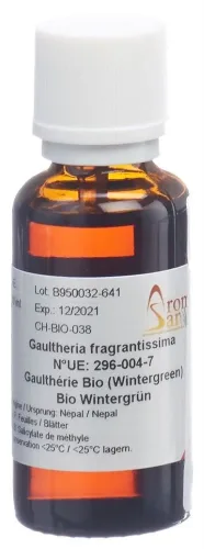 Aromasan, AromaSan Wintergrün Bio Ätherisches Öl (30ml)