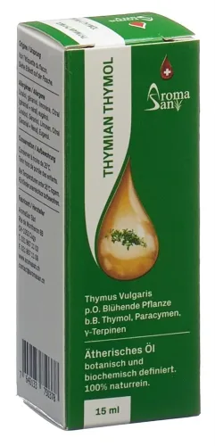 Aromasan, AromaSan Thymian Thymol Ätherisches Öl (15ml)