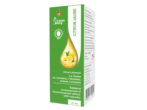Aromasan, AromaSan Zitrone Bio Essenz (15ml)