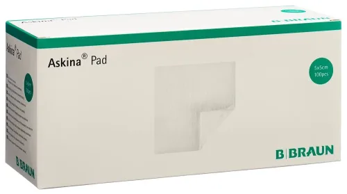 Askina, ASKINA Pad Vlieskompresse 5x5cm nicht-haftend (100 Stk)