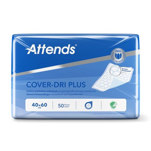 Attends, Attends COVER DRI Unterlage Plus 40x60cm (50 Stk)