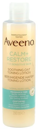 Aveeno, Aveeno Calm+Restore, beruhigende Hafer-Toning-Lotion (200ml)