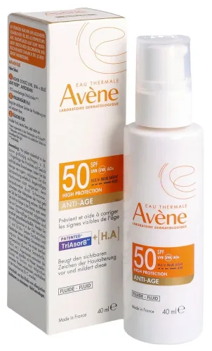 Avene, Avene - Ultra Fluid Anti-Aging SPF 50+, Sonnenschutz, 40 ml