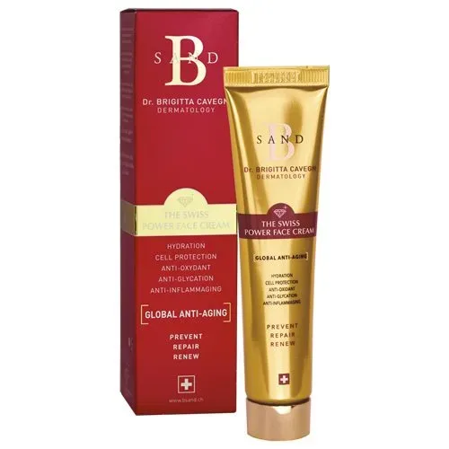 B Sand, B SAND The Swiss Power Facecream Anti-Aging (40g)