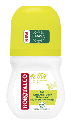 BOROTALCO, Borotalco Deo Roll On Active Zitrus & Limette