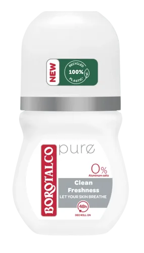 BOROTALCO, Borotalco Deo Pure Clean Freshness Roll on (50ml)