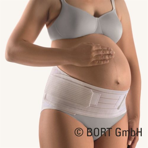 bort MEDICAL, Bort Abdominalstütze für Schwangere 90cm-105cm Gr1 weiss (1 Stk)