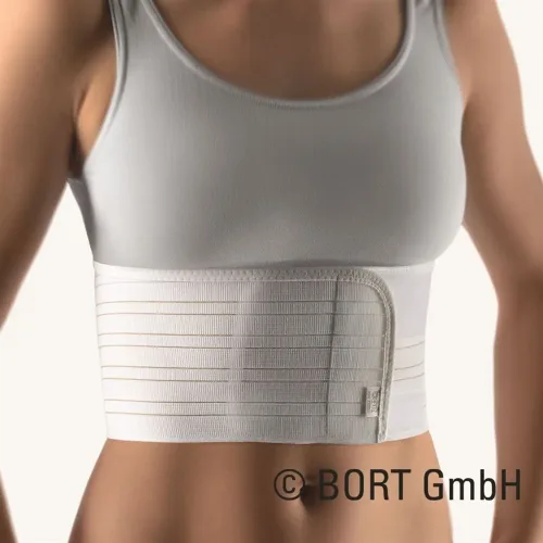 Bort elastischer Rippengurt S Damen weiss
