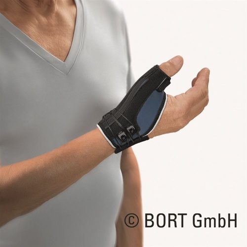 bort MEDICAL, Bort Generation Daumenschiene, Grösse M, Handgelenk: 16-19cm, links, blau (1 Stk)