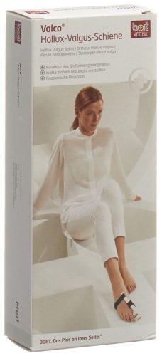 bort MEDICAL, Bort Valco Hallux Valgus Schiene, Grösse M, Schuhgrösse 38-41, rechts (1 Stk)