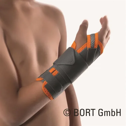 Bort ManuStabil kurz Kids 13-15cm rechts grau