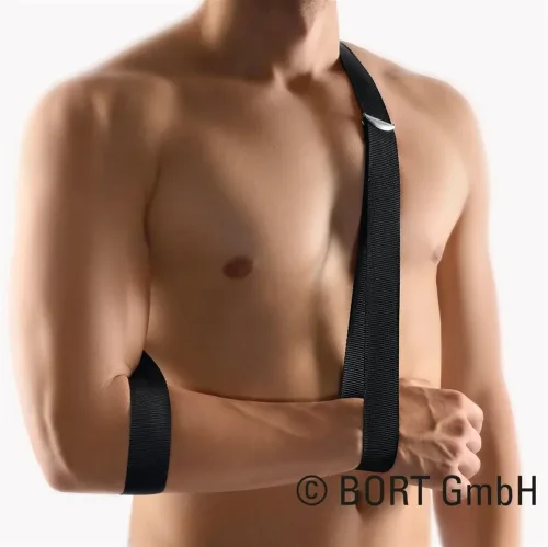 bort MEDICAL, Bort Mitella Armtragegurt, 5cm, schwarz (1 Stk)