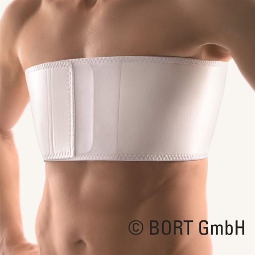 bort MEDICAL, Bort Rippengürtel Herren, 16cm-112cm, Grösse L, weiss (1 Stk)