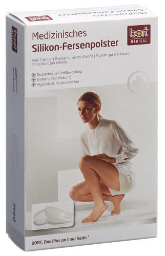 Bort, BORT Silikon-Fersenpolster M-41 1 Paar