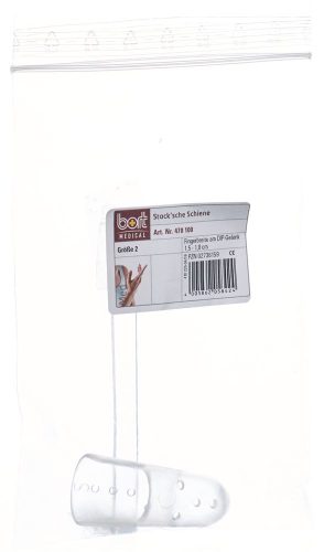 bort MEDICAL, Bort Stack'sche Schiene, Grösse 2, transparent (1 Stk)