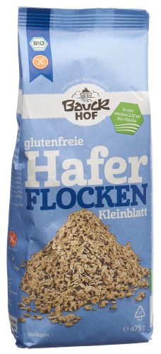 Bauckhof, BAUCKHOF Haferflocken Kleinblatt glutenfrei 475 g