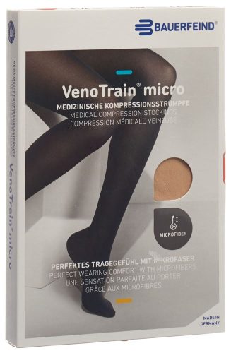 VenoTrain, VenoTrain micro AD KKL2, Grösse L, p/s gFs creme (1 Paar)