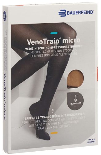 VenoTrain, VenoTrain micro AD KKL2 Grösse M n/l gFs caramel (1 Paar)