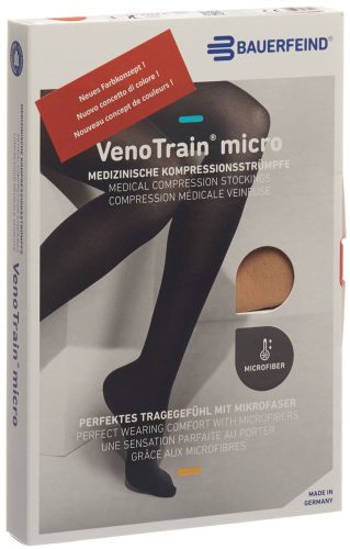 VenoTrain, VenoTrain micro AD KKL2 Grösse S n/l oFs creme (1 Paar)