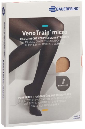 VenoTrain, VenoTrain micro AD KKL2 Grösse S n/l gFs creme (1 Paar)