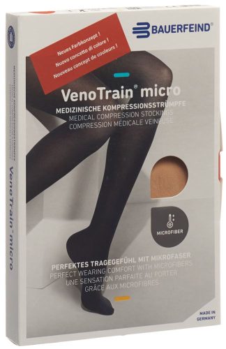 VenoTrain, VenoTrain micro AD KKL2 Grösse S p/l oFs creme (1 Paar)