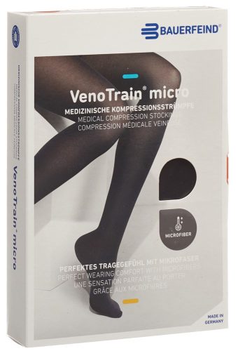 VenoTrain, VenoTrain micro AT KKL2 Grösse L n/l gFs schwarz (1 Paar)