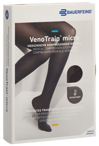 VenoTrain, VenoTrain micro AT KKL2 Grösse M p/l gFs schwarz (1 Paar)
