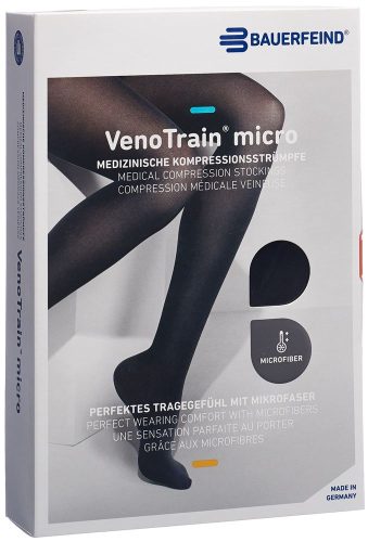 VenoTrain, VenoTrain micro ATU KKL2 Grösse M n/l oFs schwarz (1 Paar)