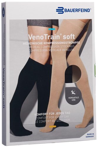 VenoTrain, VenoTrain soft AD KKL2 Grösse L n/l gFs schwarz (1 Paar)