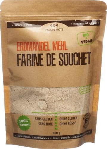 BACK TO ROOTS, BACK TO ROOTS Erdmandeln Mehl Bio (360g)
