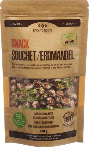 Back to Roots, BACK TO ROOTS Snack Erdmandeln Bio (150g)