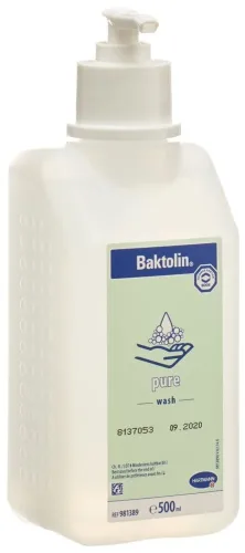 Baktolin, Baktolin pure Waschlotion mit Pumpe (500ml)