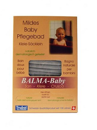 Balma-Baby, Balma-Baby Mildes Pflegebad Kleie-Säcklein (25x20g)