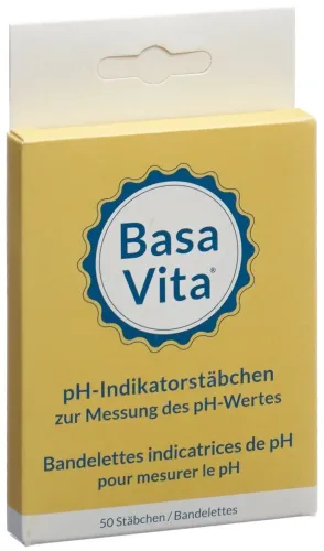 Basa Vita, Basa Vita pH-Indikatorstäbchen (50 Stk)