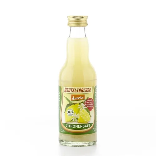 BEUTELSBACHER, BEUTELSBACHER demeter Zitronensaft (0.2 Liter)