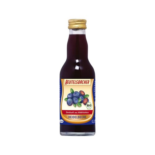 BEUTELSBACHER, BEUTELSBACHER Heidelbeersaft Muttersaft aus Wildfrüchten (200ml)