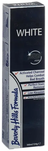 Beverly Hills Formula, Beverly Hills Formula Perfect White Black Zahnpasta (100ml)
